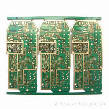 High-density 12-layer, FR4 PCBs 1.8mm Thickness and Chem Ni/Au for Cellphone PCB